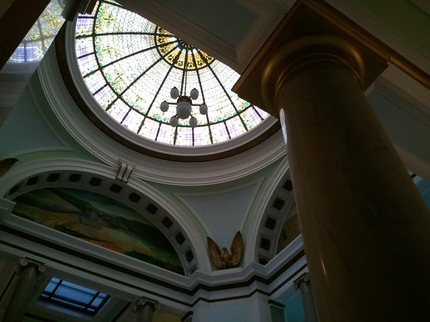 at the court house
