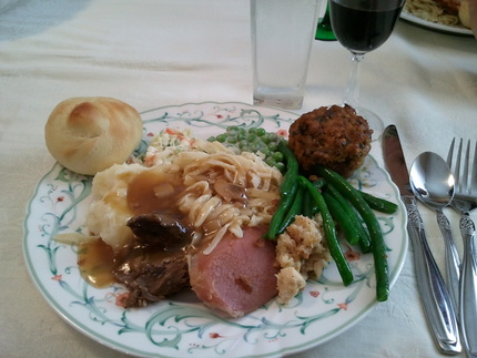 Christmas dinner