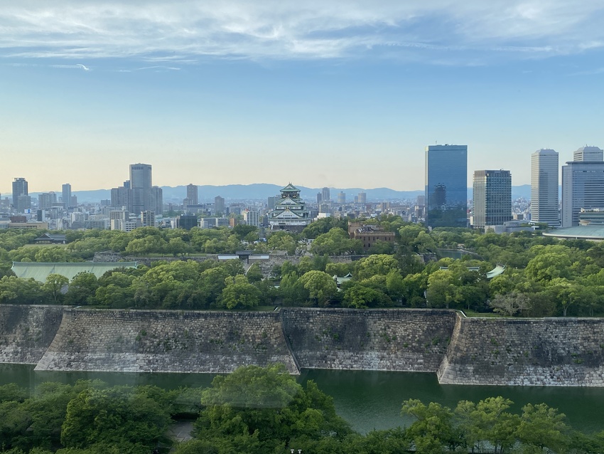 秀吉の夢の跡、大阪城。