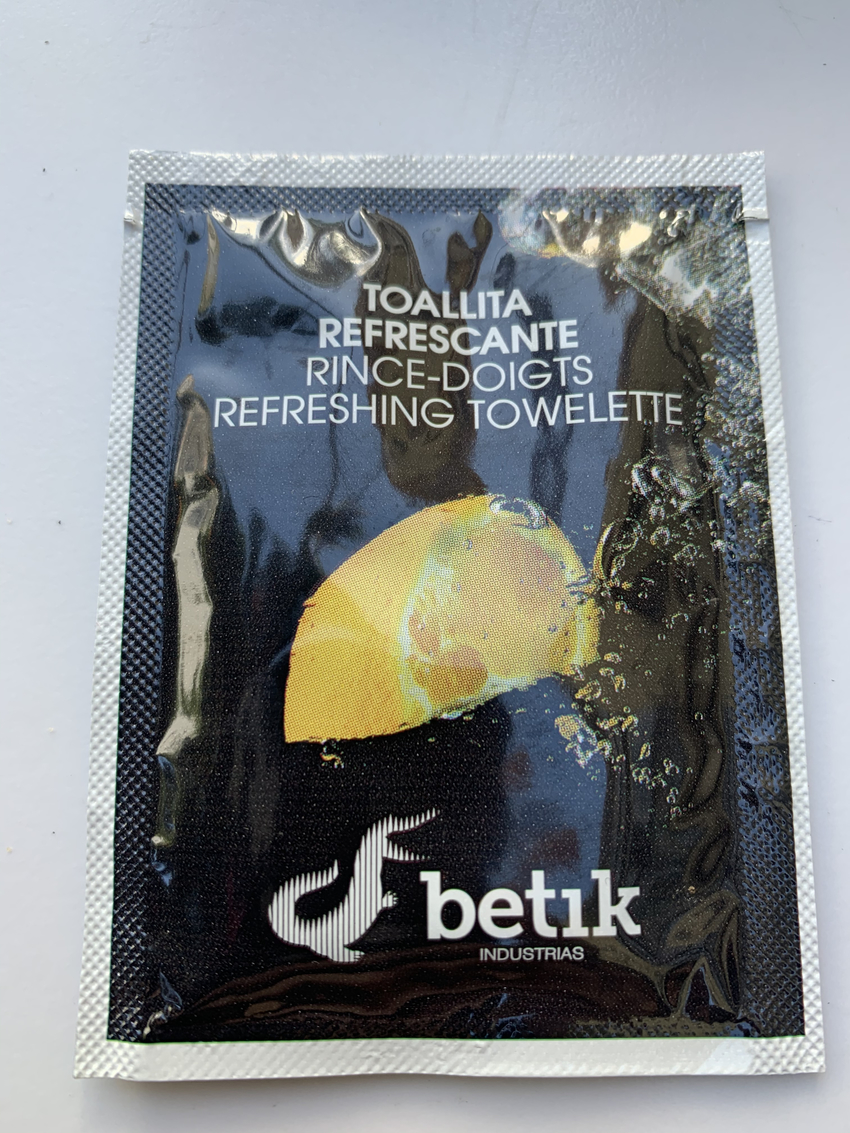 toallitaはレモンの香り