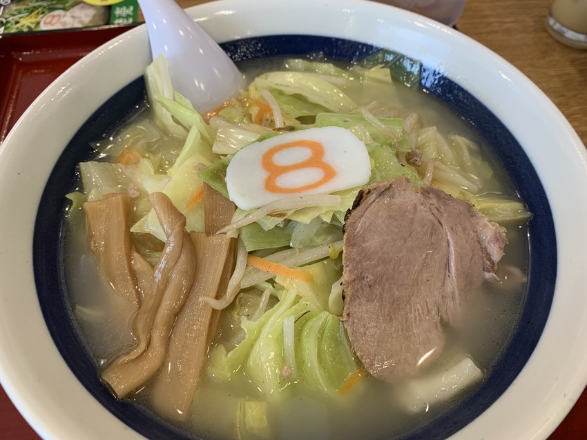 ソウルフード、8番ラーメン