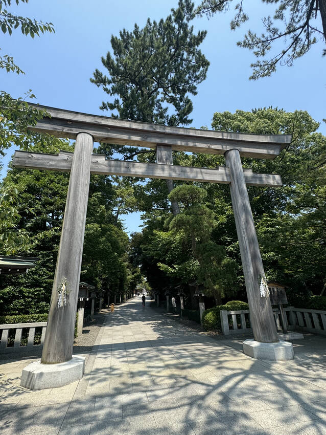 寒川神社に行ってきました