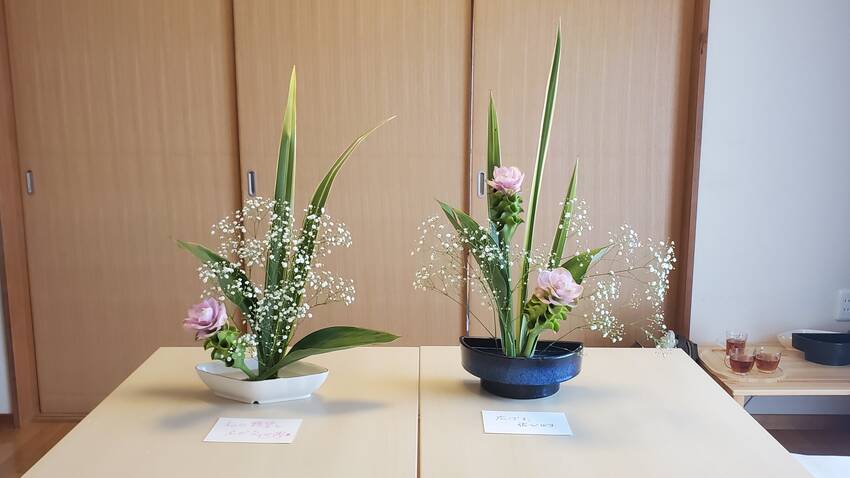 お二方の作品。...