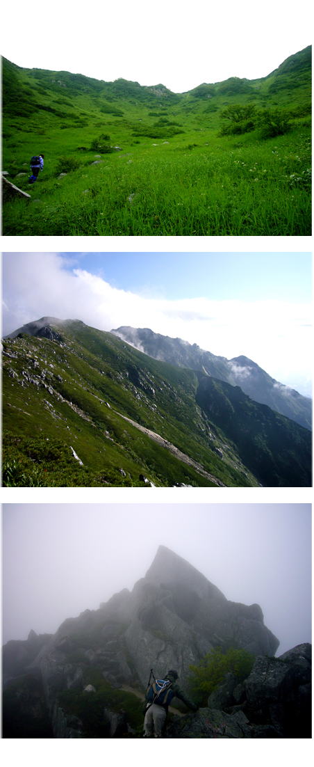 空木岳へ！