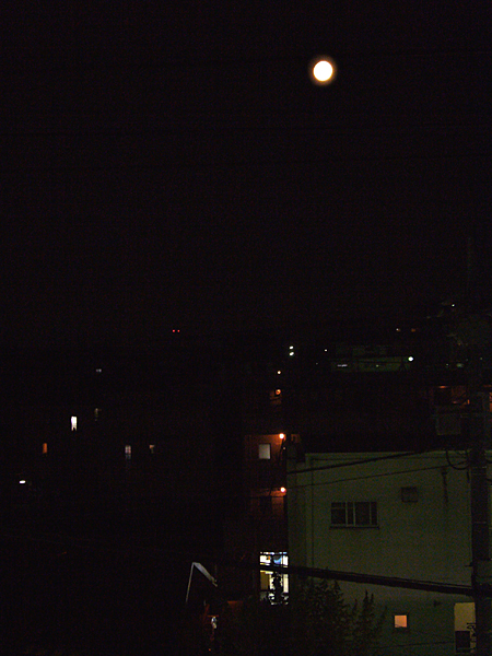 月夜･･･。