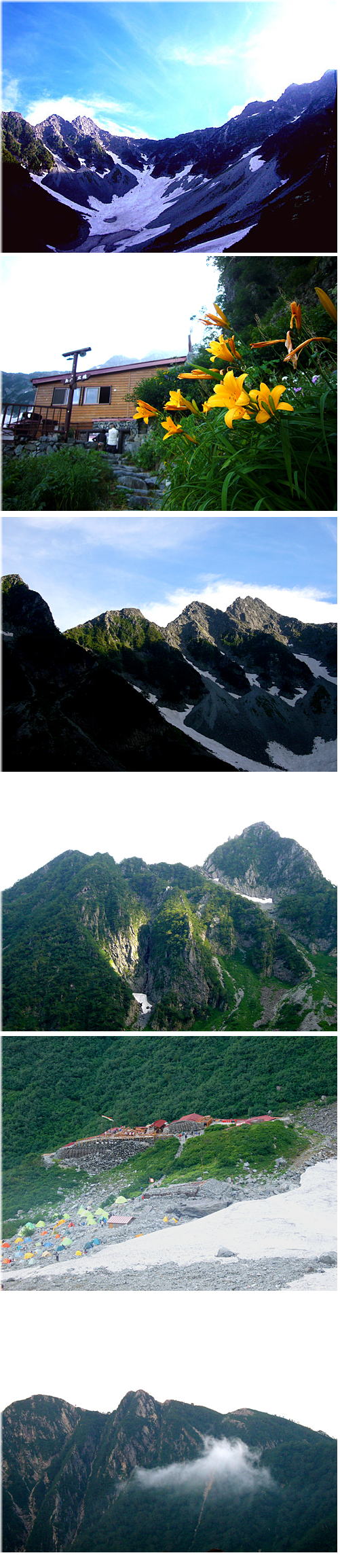｢奥穂高岳」登山日記−(6)