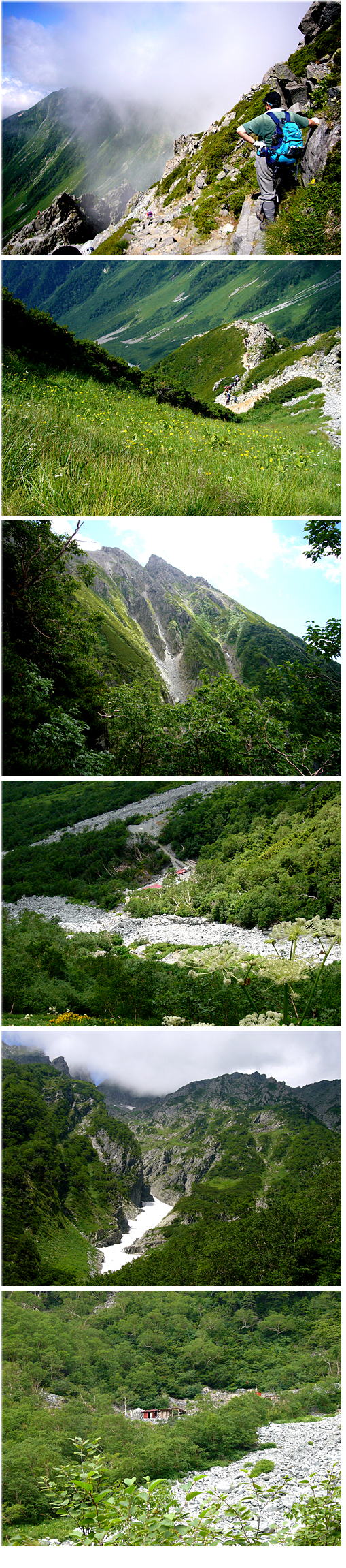 「奥穂高岳」登山日記（最終回）