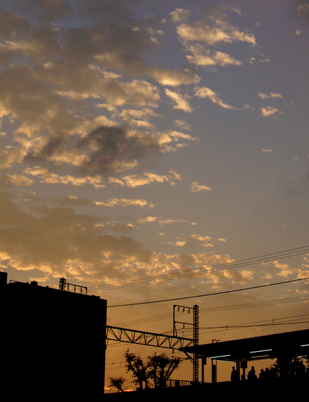 夕映え･･･。