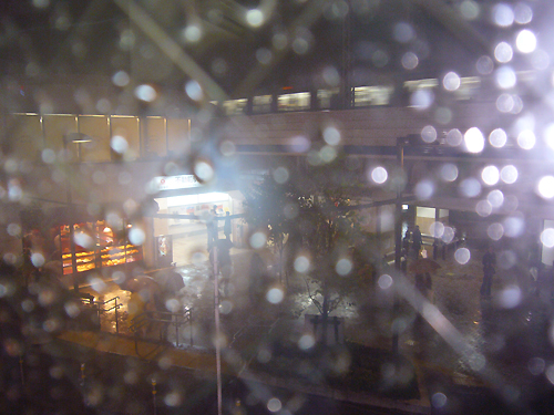 台風が来た日･･･。