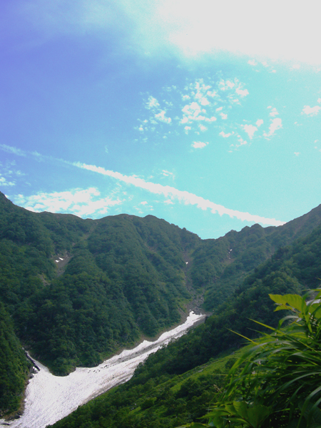 白峰三山縦走記（三）