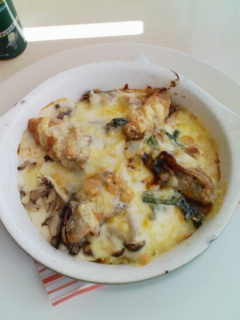 今日のお昼は…。