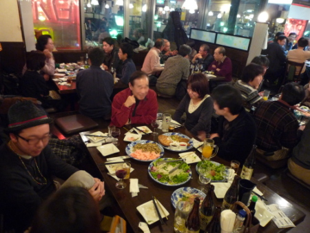 教室新年会･･･。