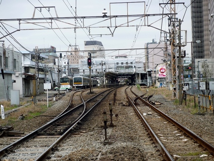 駅･･･。