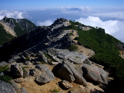 「鳳凰三山」の記･･･(地蔵岳...