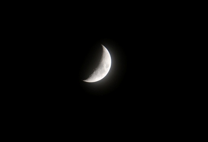 今夜の月は・･･･。