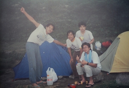 思い出の山写真（飯豊連峰にて）...