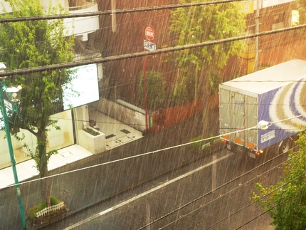 凄い雨･･･！！
