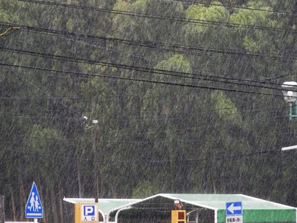 大雨・・・！！