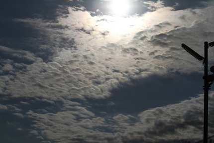 今日の空・・・。