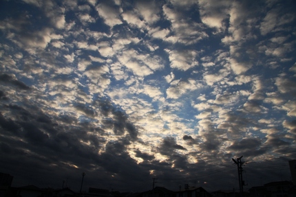 今日の空・・・。