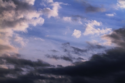 今日の空・・・。