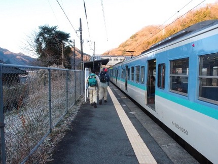 「高柄山登山記」・・・西方津駅...