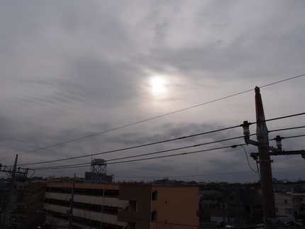 どんより・・・。