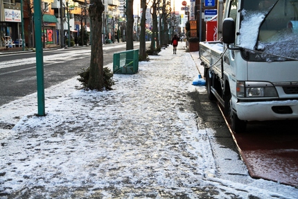雪の降った朝は・・・（２）