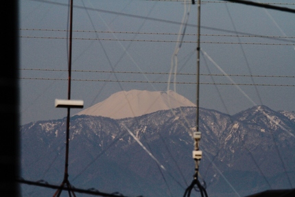 富士山・・・。