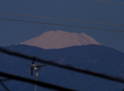 富士山。