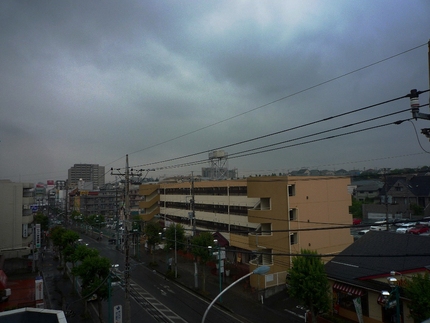 台風接近か・・・。