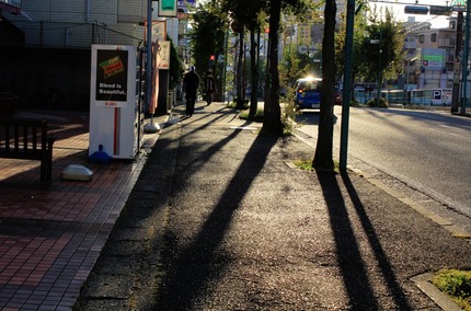 秋の朝は・・・。