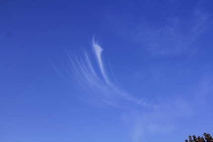 空の雲は・・・。