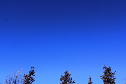 今日の空は・・・。
