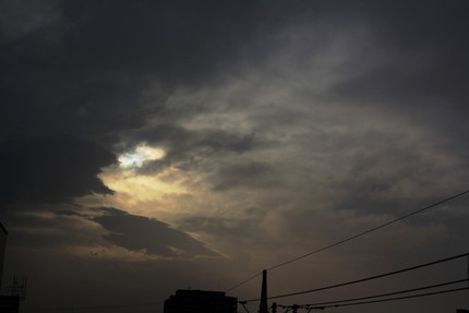 今日の空・・・。