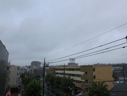 雨・・・。