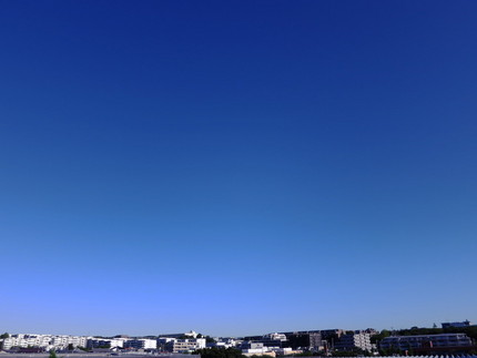 台風一過の空・・・。