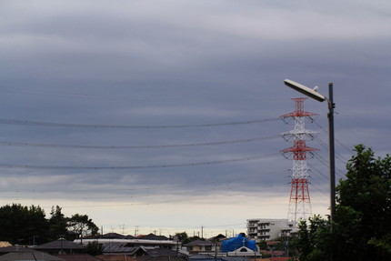 朝の空・・・。