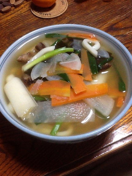 寒い時は…。