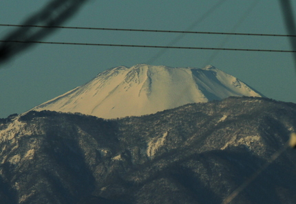 富士山見ゆる・・・。
