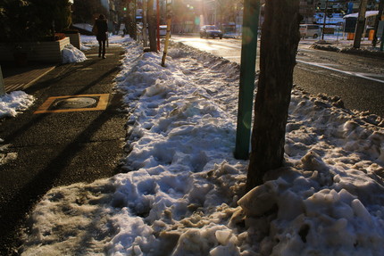 歩道事情・・・。