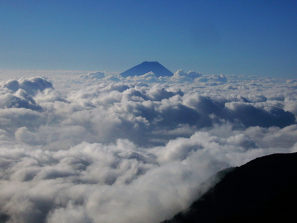 雲海と富士・・・。