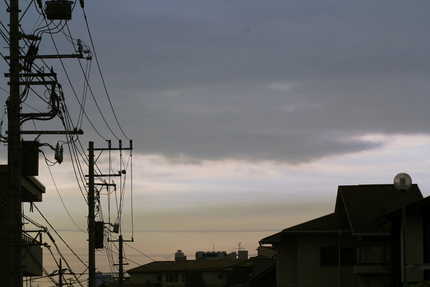 晴れが移動していってしまったよ...
