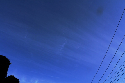 箒はいたような雲が出ていた・・...