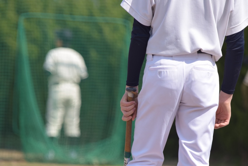 野球選手としては華奢なお尻