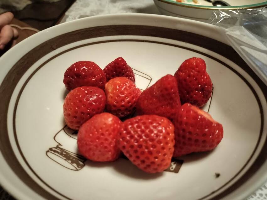 デザート いちごさん 今回のい...