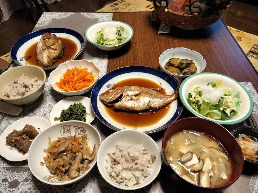夕飯 の おかず ★真鯛の煮付...