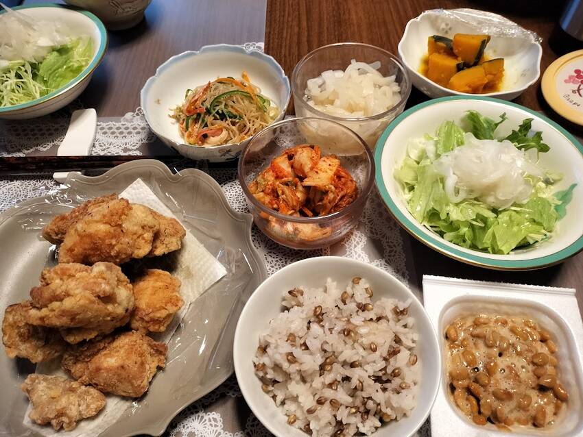 夕飯 の おかず ★塩唐揚げ ...