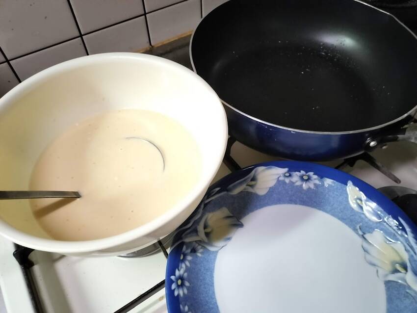 クレープ作り