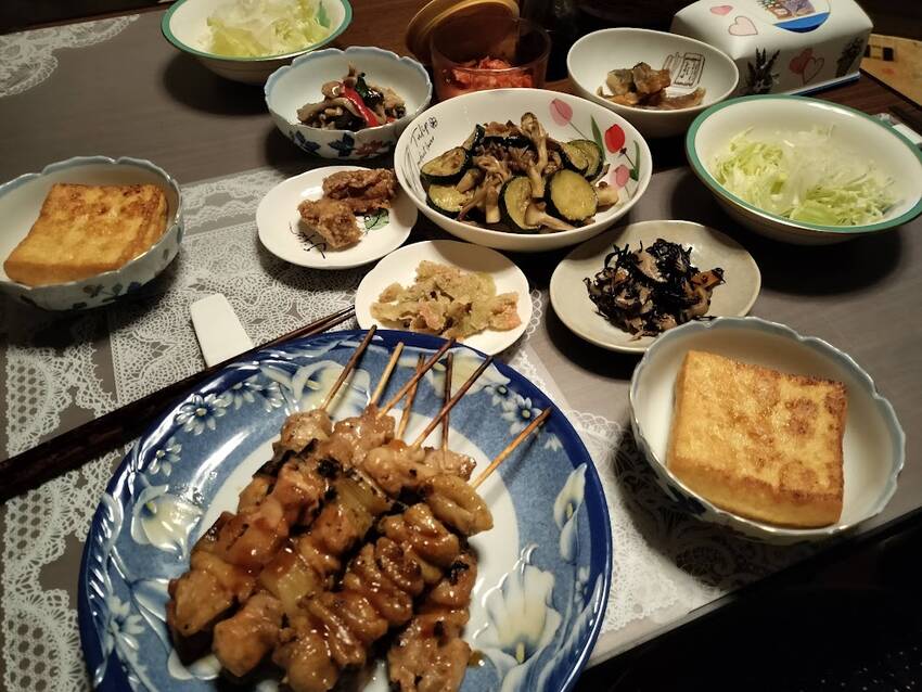 夕飯 の おかず ★焼き鳥(タ...